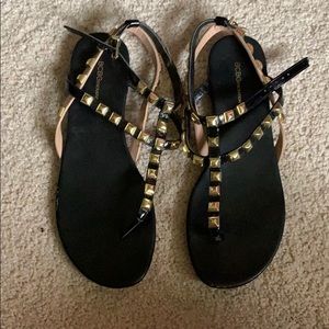 BCBG studded sandals